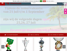 Tablet Screenshot of kuipersportprijzen.nl